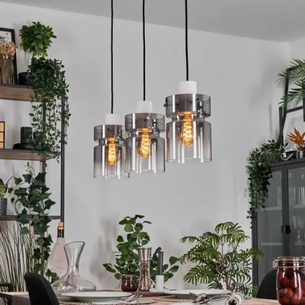 hofstein Hasvik Suspension, Suspension Blanc, 3 lumières* Lampes Modernes