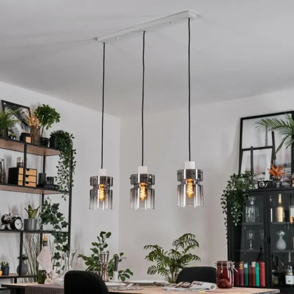 hofstein Hasvik Suspension, Suspension Blanc, 3 lumières* Lampes Modernes