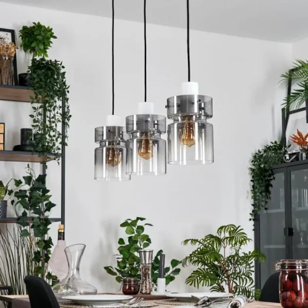 hofstein Hasvik Suspension, Suspension Blanc, 3 lumières* Lampes Modernes