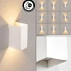 hofstein Hoods Lampe murale d´extérieur, Luminaire Up & Down, Applique murale LED Blanc, 1 lumière* Lampes Modernes