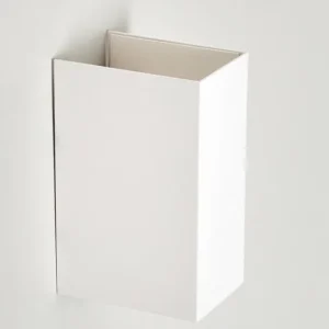 hofstein Hoods Lampe murale d´extérieur, Luminaire Up & Down, Applique murale LED Blanc, 1 lumière* Lampes Modernes