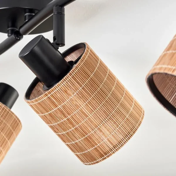 hofstein Kinnared Plafonnier Noir, 4 lumières* Lampes Modernes