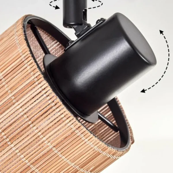 hofstein Kinnared Plafonnier Noir, 4 lumières* Lampes Modernes