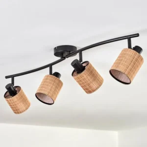 hofstein Kinnared Plafonnier Noir, 4 lumières* Lampes Modernes