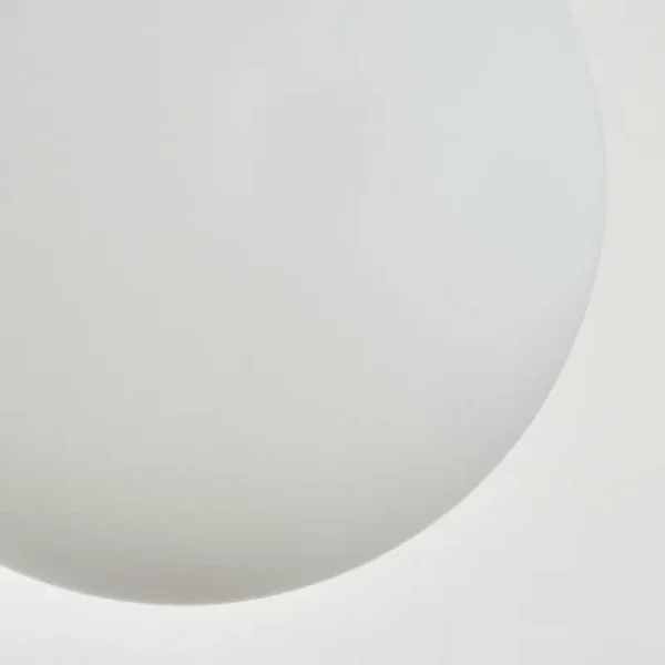 hofstein Koyoto Boule lumineuse, Applique murale, Spot mural Blanc, 1 lumière* Lampes En Verre