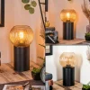 hofstein Koyoto Boule lumineuse, Lampe de bureau, Lampe à poser Ambre, 1 lumière* Lampes Modernes