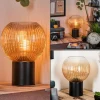 hofstein Koyoto Boule lumineuse, Lampe de bureau, Lampe à poser Ambre, Clair, 1 lumière* Lampes Modernes