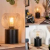 hofstein Koyoto Boule lumineuse, Lampe de bureau, Lampe à poser Clair, 1 lumière* Lampes Modernes