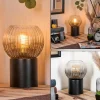 hofstein Koyoto Boule lumineuse, Lampe de bureau, Lampe à poser Clair, Fumé, 1 lumière* Lampes Modernes