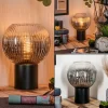 hofstein Koyoto Boule lumineuse, Lampe de bureau, Lampe à poser Clair, Fumé, 1 lumière* Lampes Modernes