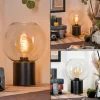hofstein Koyoto Boule lumineuse, Lampe de bureau, Lampe à poser 20 cm Clair, 1 lumière* Lampes En Verre