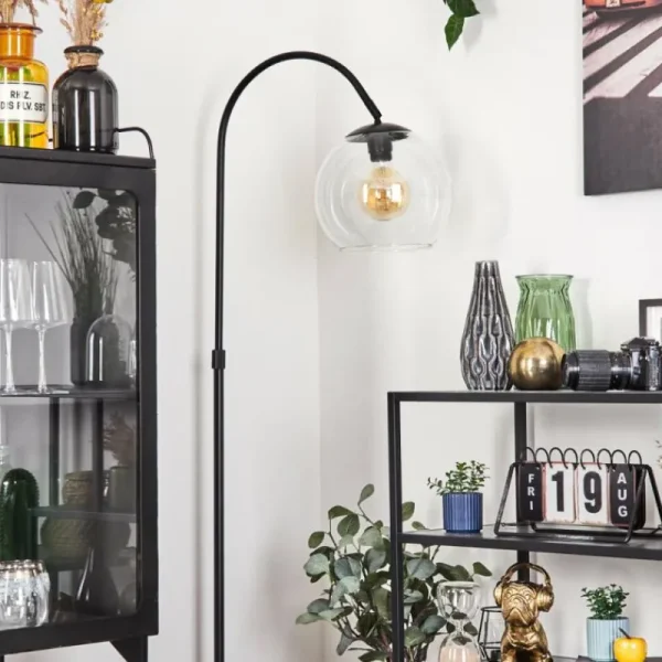 hofstein Koyoto Boule lumineuse, Lampadaire Clair, 1 lumière* Lampes En Verre