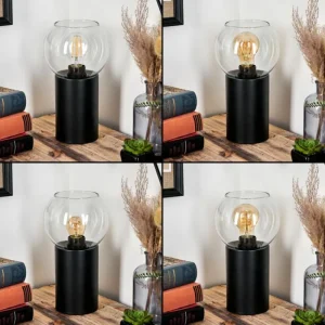 hofstein Koyoto Boule lumineuse, Lampe de bureau, Lampe à poser Clair, 1 lumière* Lampes En Verre
