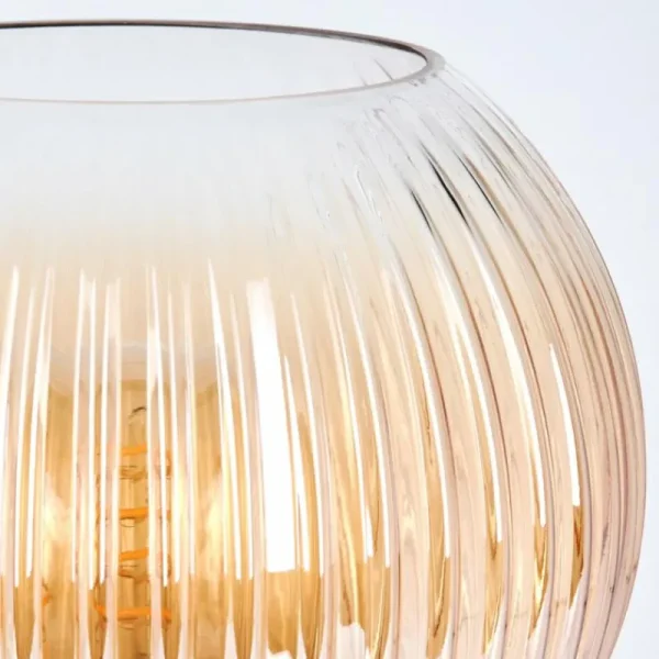 hofstein Koyoto Boule lumineuse, Lampe de bureau, Lampe à poser Ambre, Clair, 1 lumière* Lampes Modernes