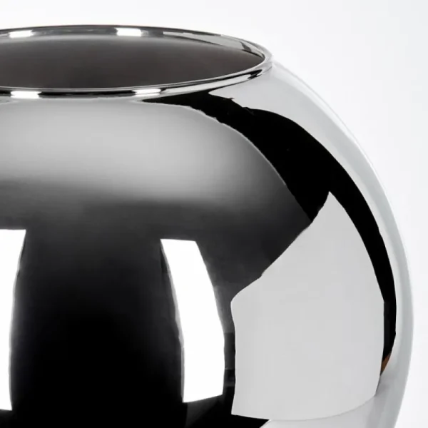 hofstein Koyoto Boule lumineuse, Lampe de bureau, Lampe à poser Chrome, Fumé, 1 lumière* Lampes Modernes