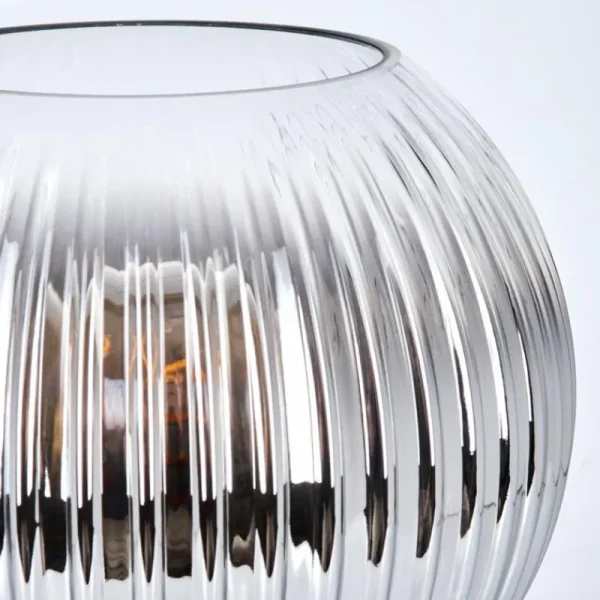 hofstein Koyoto Boule lumineuse, Lampe de bureau, Lampe à poser Clair, Fumé, 1 lumière* Lampes Modernes