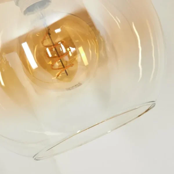 hofstein Koyoto Boule lumineuse, Lampadaire Laiton, 1 lumière* Lampes En Verre