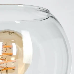 hofstein Koyoto Boule lumineuse, Lampe de bureau, Lampe à poser Clair, 1 lumière* Lampes En Verre