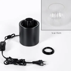 hofstein Koyoto Boule lumineuse, Lampe de bureau, Lampe à poser Clair, 1 lumière* Lampes Modernes