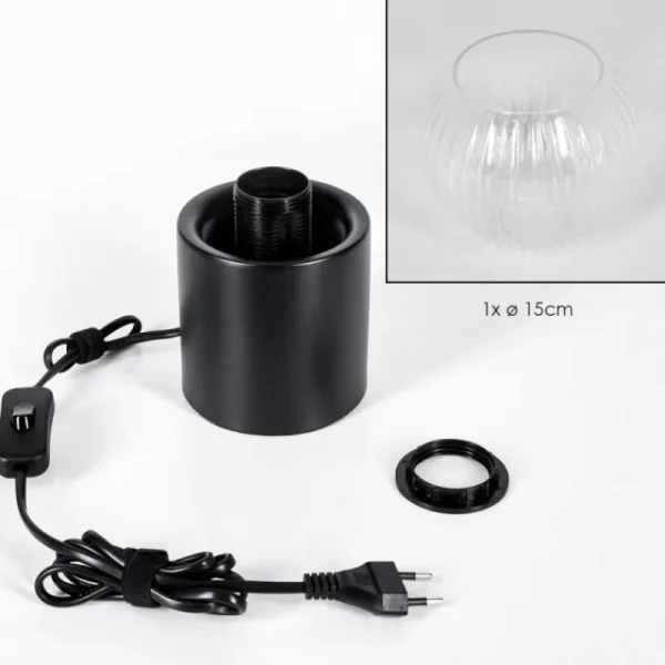 hofstein Koyoto Boule lumineuse, Lampe de bureau, Lampe à poser Clair, 1 lumière* Lampes Modernes