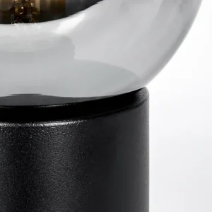 hofstein Koyoto Boule lumineuse, Lampe de bureau, Lampe à poser Clair, Fumé, 1 lumière* Lampes Modernes