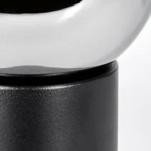 hofstein Koyoto Boule lumineuse, Lampe de bureau, Lampe à poser Chrome, Fumé, 1 lumière* Lampes Modernes