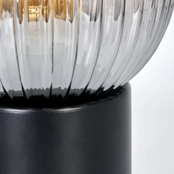 hofstein Koyoto Boule lumineuse, Lampe de bureau, Lampe à poser Clair, Fumé, 1 lumière* Lampes Modernes