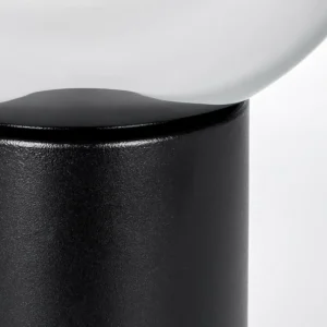 hofstein Koyoto Boule lumineuse, Lampe de bureau, Lampe à poser Chrome, Fumé, 1 lumière* Lampes Modernes
