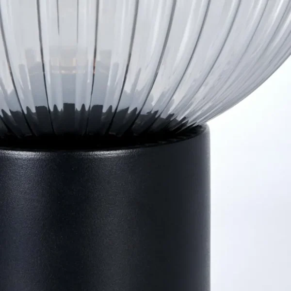 hofstein Koyoto Boule lumineuse, Lampe de bureau, Lampe à poser Clair, Fumé, 1 lumière* Lampes Modernes