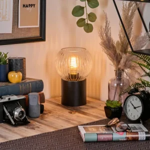 hofstein Koyoto Boule lumineuse, Lampe de bureau, Lampe à poser Clair, 1 lumière* Lampes Modernes