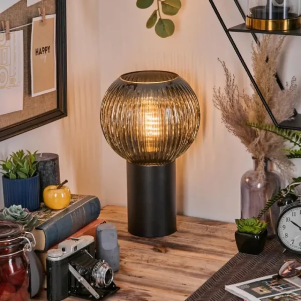 hofstein Koyoto Boule lumineuse, Lampe de bureau, Lampe à poser 20 cm Bleu, 1 lumière* Lampes Modernes