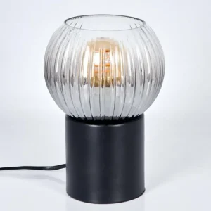 hofstein Koyoto Boule lumineuse, Lampe de bureau, Lampe à poser Clair, Fumé, 1 lumière* Lampes Modernes