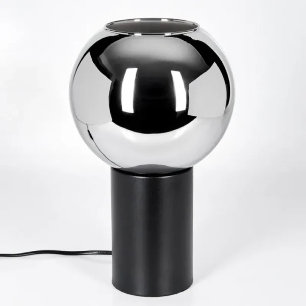 hofstein Koyoto Boule lumineuse, Lampe de bureau, Lampe à poser Chrome, Fumé, 1 lumière* Lampes Modernes