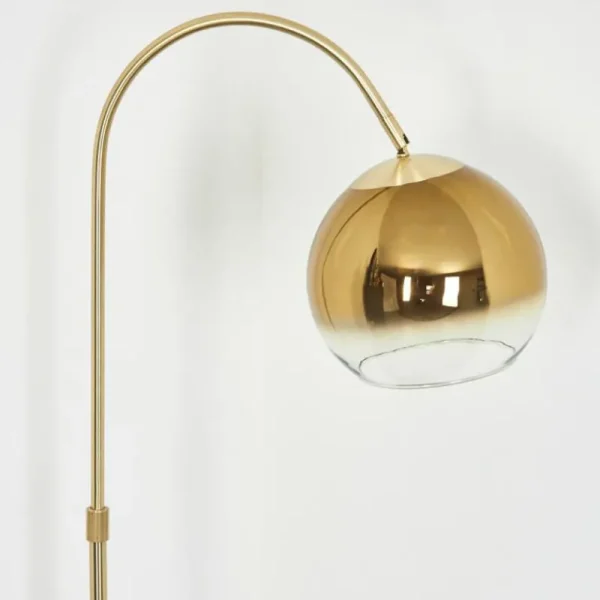 hofstein Koyoto Boule lumineuse, Lampadaire Laiton, 1 lumière* Lampes En Verre