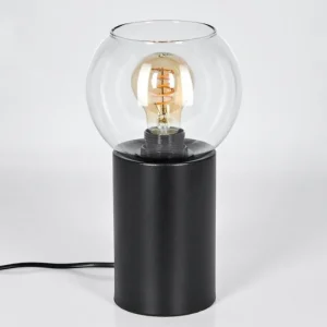hofstein Koyoto Boule lumineuse, Lampe de bureau, Lampe à poser Clair, 1 lumière* Lampes En Verre