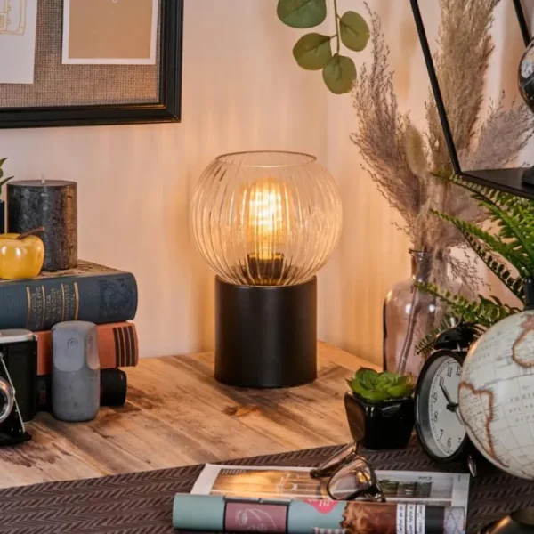 hofstein Koyoto Boule lumineuse, Lampe de bureau, Lampe à poser Clair, 1 lumière* Lampes Modernes