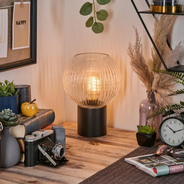 hofstein Koyoto Boule lumineuse, Lampe de bureau, Lampe à poser Clair, 1 lumière* Lampes Modernes