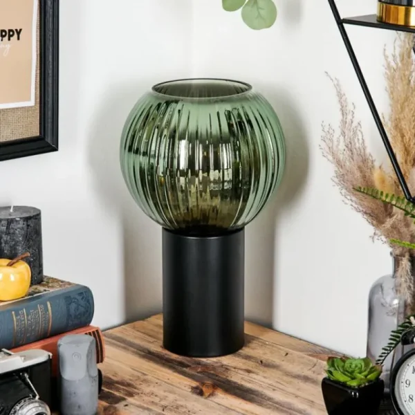 hofstein Koyoto Boule lumineuse, Lampe de bureau, Lampe à poser 20 cm Vert, 1 lumière* Lampes Modernes