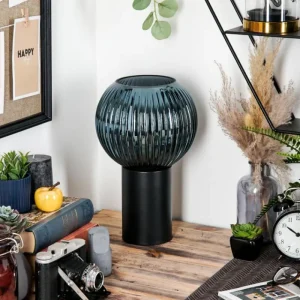 hofstein Koyoto Boule lumineuse, Lampe de bureau, Lampe à poser 20 cm Bleu, 1 lumière* Lampes Modernes