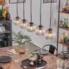 hofstein Koyoto Boule lumineuse, Suspension Noir, 5 lumières* Lampes Modernes