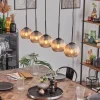 hofstein Koyoto Boule lumineuse, Suspension Noir, 5 lumières* Lampes Modernes