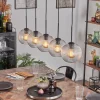 hofstein Koyoto Boule lumineuse, Suspension Noir, 5 lumières* Lampes Modernes