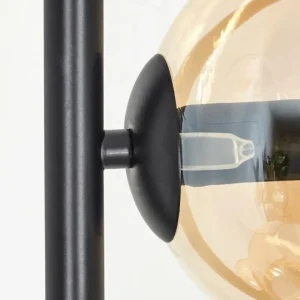 hofstein Koyoto Lampadaire 31 cm Ambre, 4 lumières* Lampes En Verre