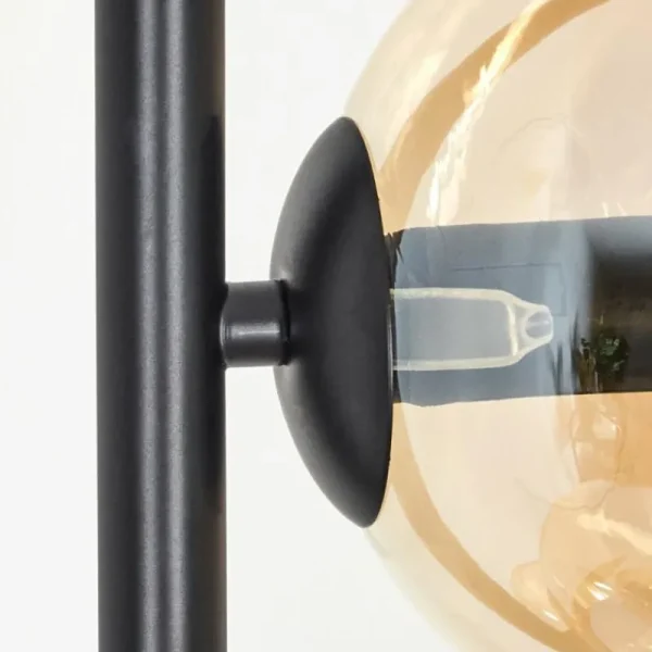 hofstein Koyoto Lampadaire 31 cm Ambre, 4 lumières* Lampes En Verre