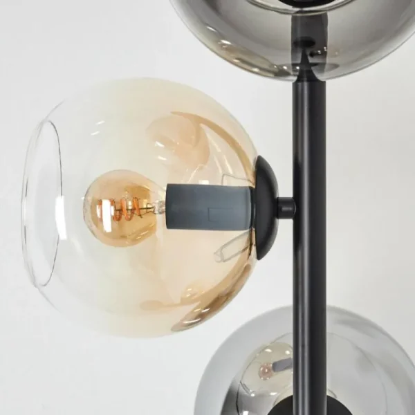 hofstein Koyoto Lampadaire 31 cm Ambre, Clair, Fumé, 4 lumières* Lampes Modernes