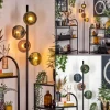 hofstein Koyoto Lampadaire 31 cm Bleu, Vert, Cuivré, 4 lumières* Lampes Modernes