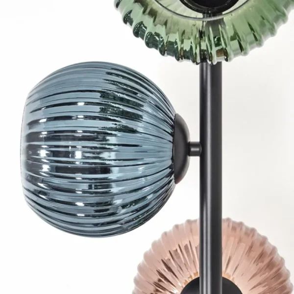 hofstein Koyoto Lampadaire 31 cm Bleu, Vert, Cuivré, 4 lumières* Lampes Modernes
