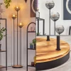 hofstein Koyoto Lampadaire 30 cm Bois clair, Noir, 3 lumières* Lampes Modernes