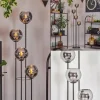 hofstein Koyoto Lampadaire 30 cm Chrome, Fumé, 4 lumières* Lampes Modernes