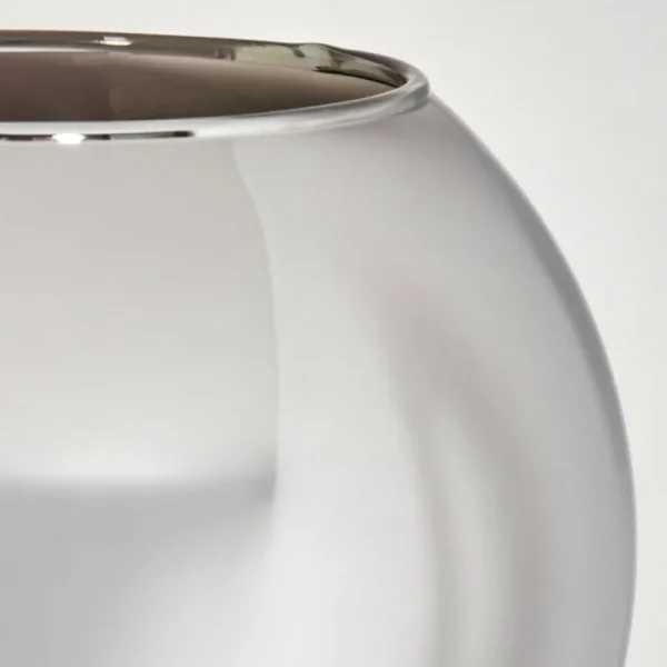 hofstein Koyoto Lampadaire 30 cm Chrome, Fumé, 4 lumières* Lampes Modernes